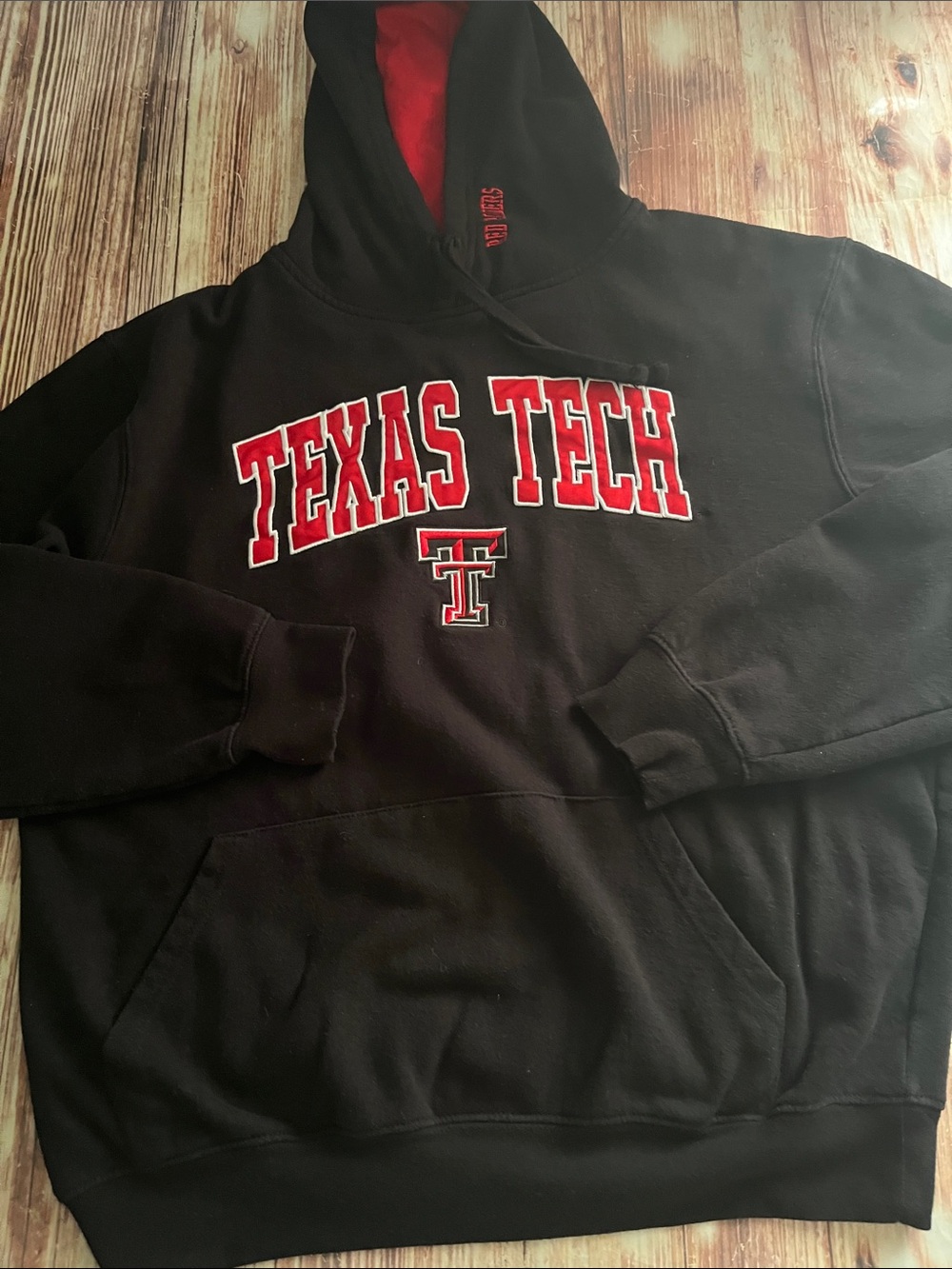Texas Tech red Raiders University Hoodie L